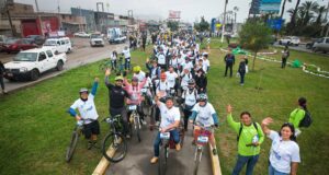 Chorrillos: Ciclistas siembran 500 árboles en primera edición del «BioBike 8K»
