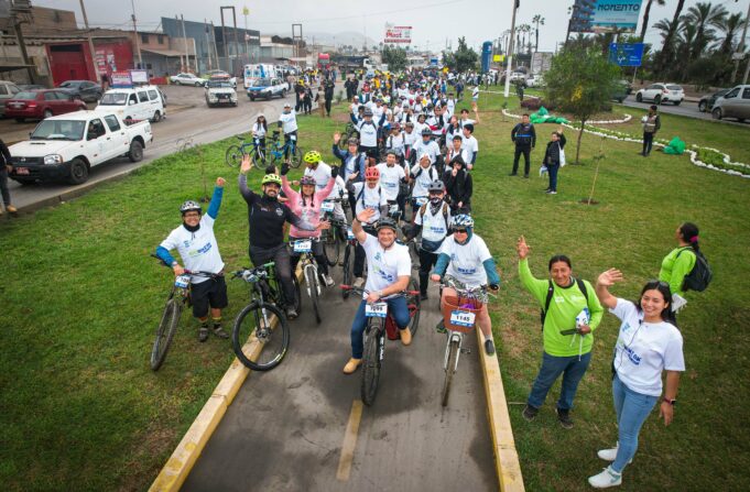 Chorrillos: Ciclistas siembran 500 árboles en primera edición del «BioBike 8K»