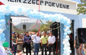 Gobernador Gilmer Horna inaugura nueva Institución Educativa Inicial en el Porvenir provincia de Bagua
