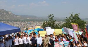 Gobernador de Amazonas pone la primera piedra para la construcción de un Puesto de Salud en Bagua