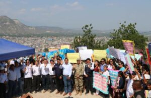 Gobernador de Amazonas pone la primera piedra para la construcción de un Puesto de Salud en Bagua