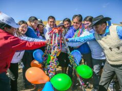 Bicentenario: En la provincia de Junín se inicia obra de riego