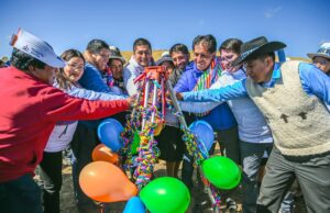 Bicentenario: En la provincia de Junín se inicia obra de riego