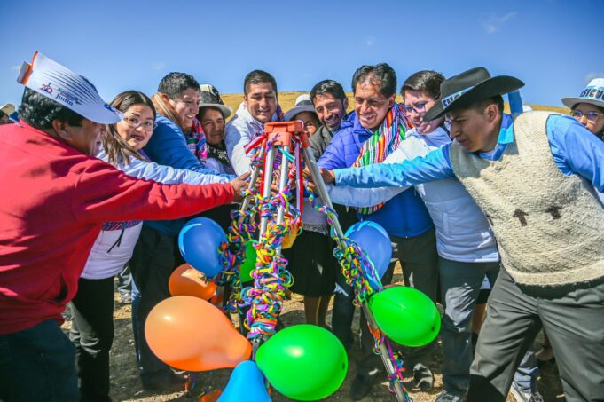 Bicentenario: En la provincia de Junín se inicia obra de riego