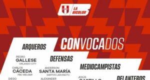 Garcés, Murrugarra y Archimbaud las novedades en la lista de la Selección