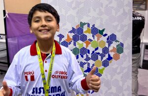 Orgullo peruano: Escolar de 11 años gana medalla para el Perú en el sudamericano de cubo rubik
