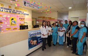 Milan y Frank ganan concurso el “Bebé mamoncito” en hospital de Lima Este-Vitarte