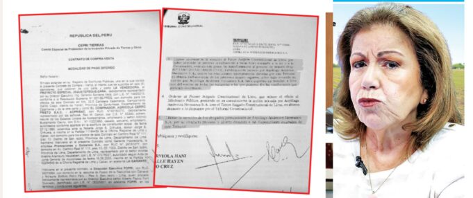 «Lulú» metida en lío de tierras: Defiende a empresa que con artimañas pretende obtener terreno y dejar sin agua a agricultores del norte del país