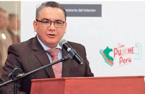 Ministro Santiváñez acusa al MP de obstaculizar lucha contra el crimen