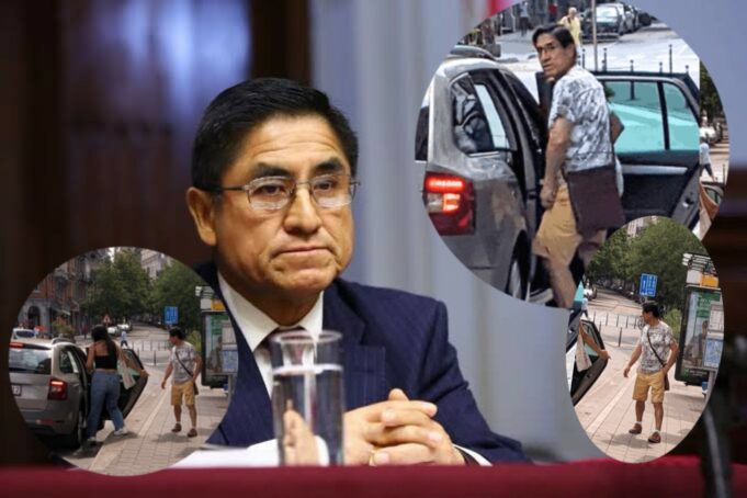 César Hinostroza sigue con su gran vida en Bruselas pese a orden de captura