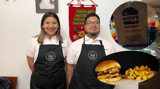 Jóvenes enamorados ahora sonlos «Reyes de las Hamburguesas»