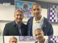 Paolo Guerrero llegó a Lima y este domingo será presentado en el Estadio Alejandro Villanueva