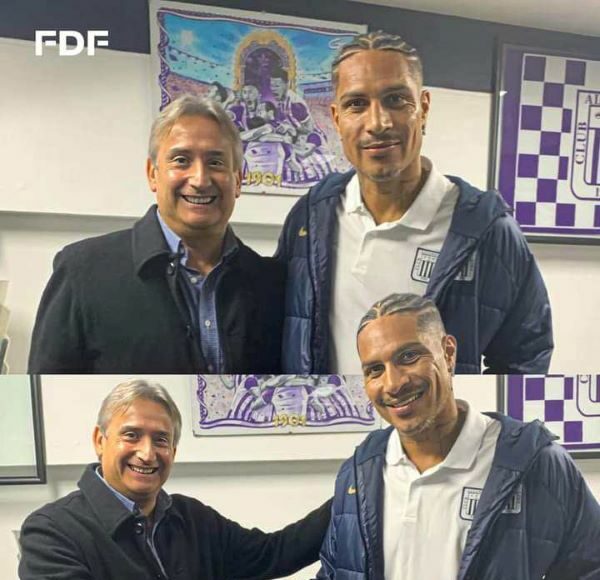 Paolo Guerrero llegó a Lima y este domingo será presentado en el Estadio Alejandro Villanueva