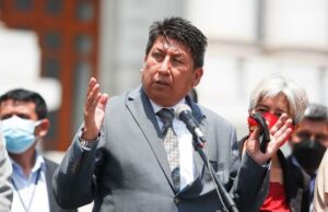 Valdemar Cerrón propone crear comisión para supervisar función de jueces y fiscales