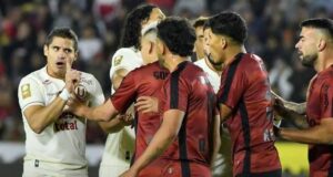 Salieron las sanciones para jugadores implicados en gresca al final del partido Melgar-Universitario