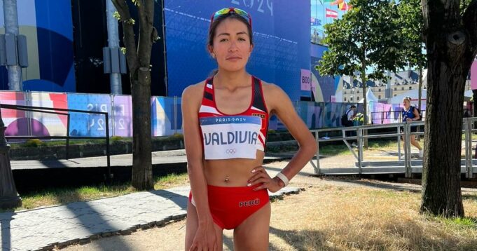 Thalía Valdivia la mejor atleta peruana en la Maratón Femenina