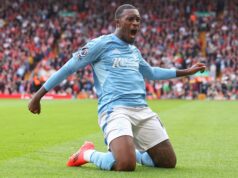 Nottingham Forest ganó después de 55 años en Anfield al Liverpool 1-0