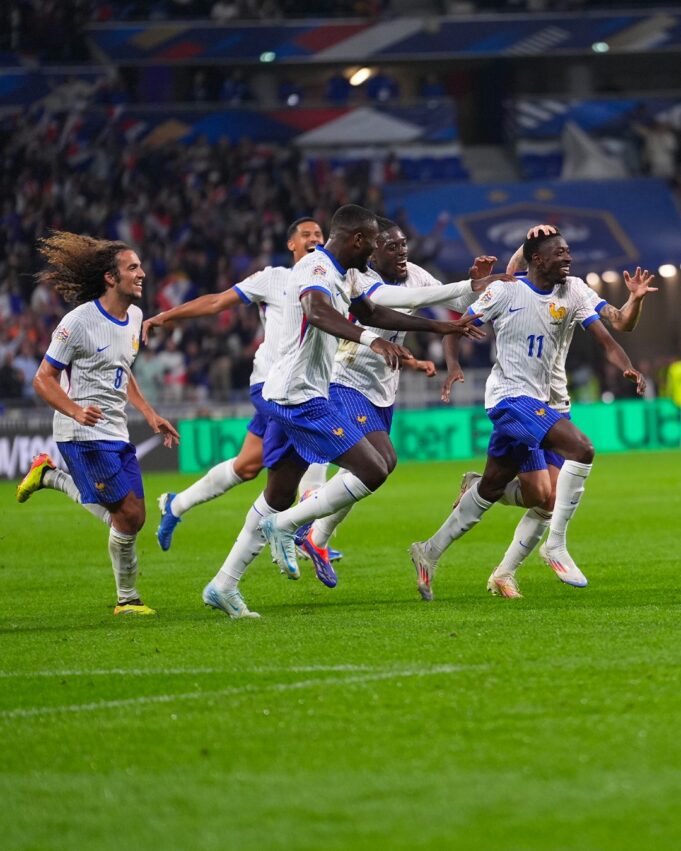 Francia se recuperó y venció 2-0 a Bélgica por la Liga de Naciones de Europa