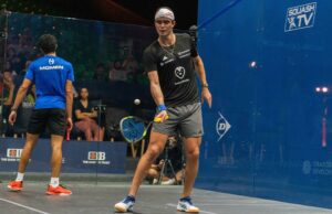 Diego Elías ya está en semifinales del Abierto de Egipto en Squash