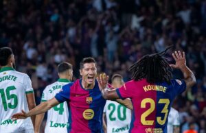Barcelona le ganó al Getafe 1-0 y sigue firme en liderato de la Liga de España