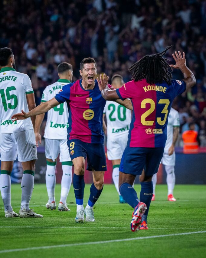 Barcelona le ganó al Getafe 1-0 y sigue firme en liderato de la Liga de España