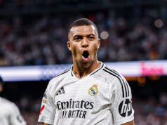 Real Madrid venció a Real Betis 2-0 con goles de francés Mbappé y es escolta del Barcelona