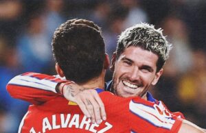 Atlético de Madrid venció 1-0 a Celta de Vigo de visita y se ubica tercero en Liga de España