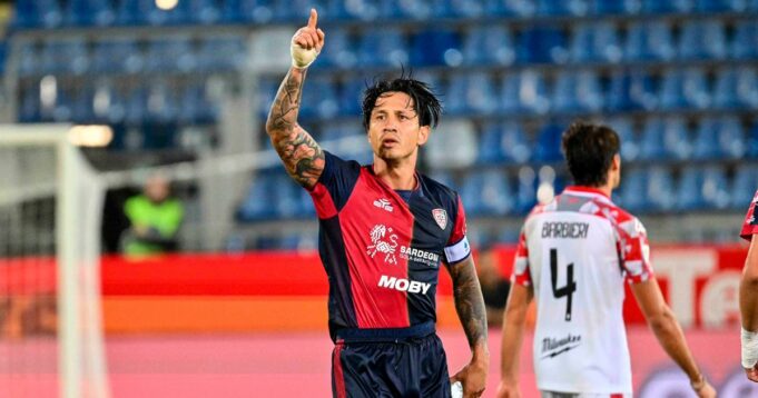 Lapadula anotó gol triunfal del Cagliari en Copa Italia