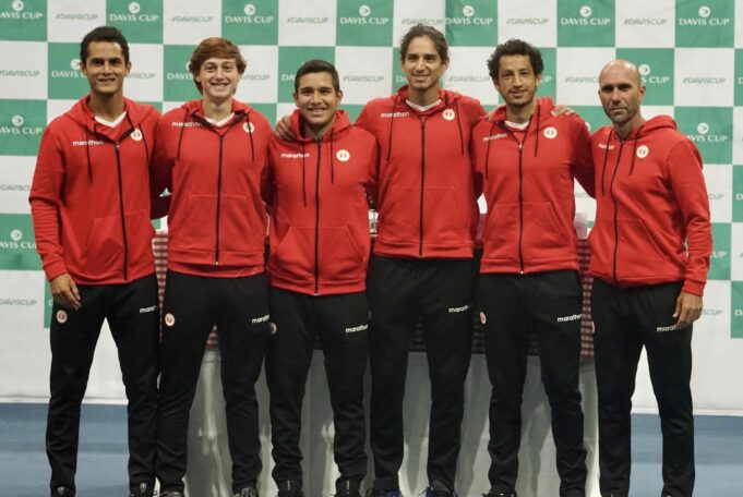 Perú se enfrenta desde este viernes a Suiza en Biel por el Grupo Mundial de Copa Davis