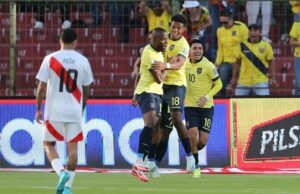 Perú cayó ante Ecuador 1-0 en Quito y sigue último en la tabla y con chances mínimas de clasificar
