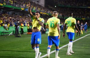 Brasil ganó con lo justo a Ecuador 1-0 gracias al gol de Rodrygo