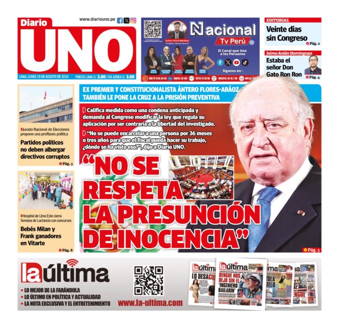 Edición del 19 de agosto de 2024