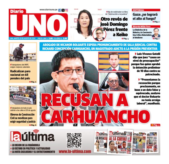 Edición del 20 de agosto de 2024