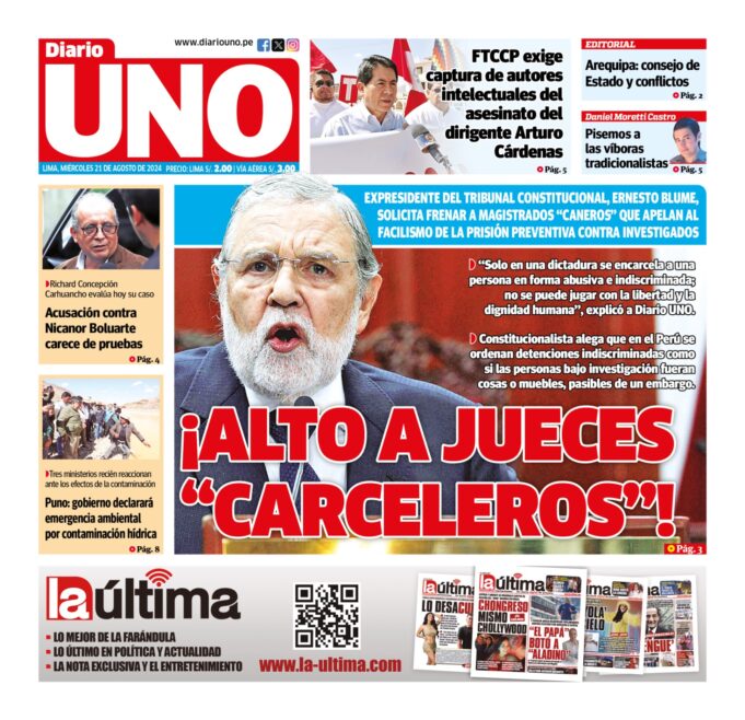 Edición del 21 de agosto de 2024