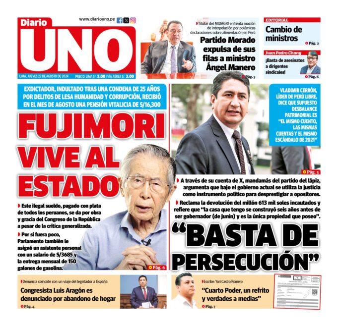 Edición del 22 de agosto de 2024