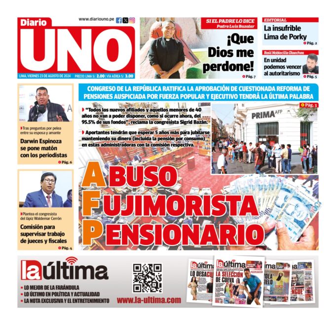 Edición del 23 de agosto de 2024