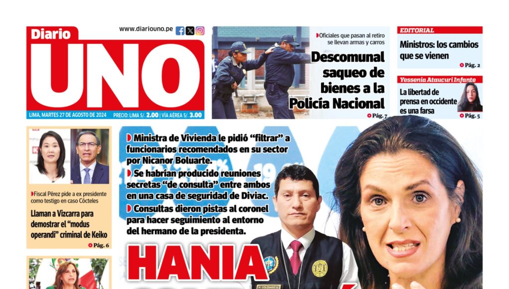 Edición del 27 de agosto de 2024