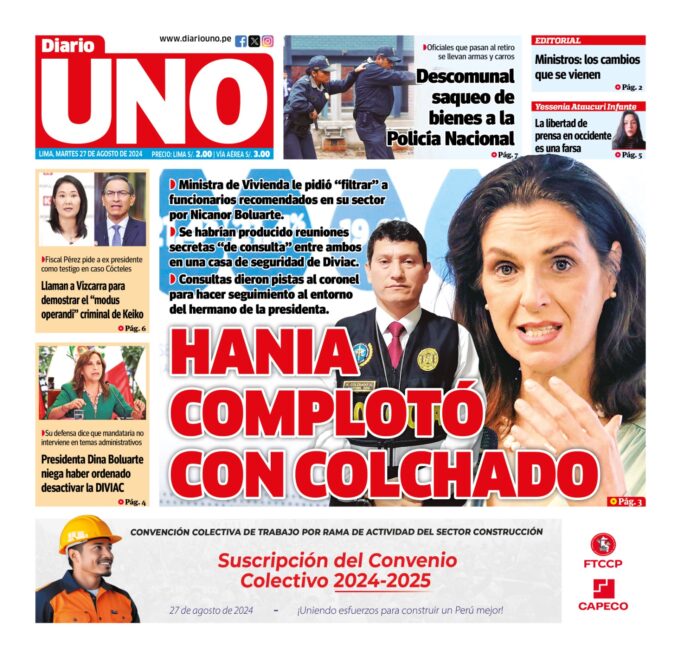 Edición del 27 de agosto de 2024