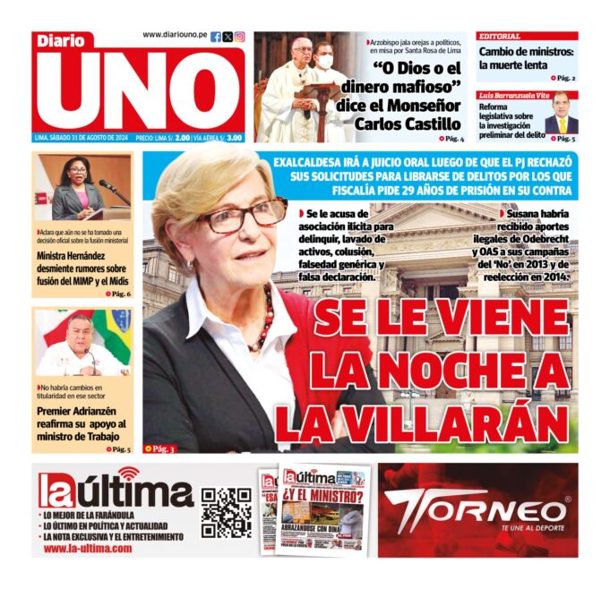 Edición del 31 de agosto de 2024