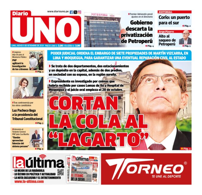 Edición del 5 de setiembre de 2024