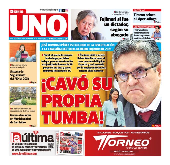 Edición del 7 de setiembre de 2024