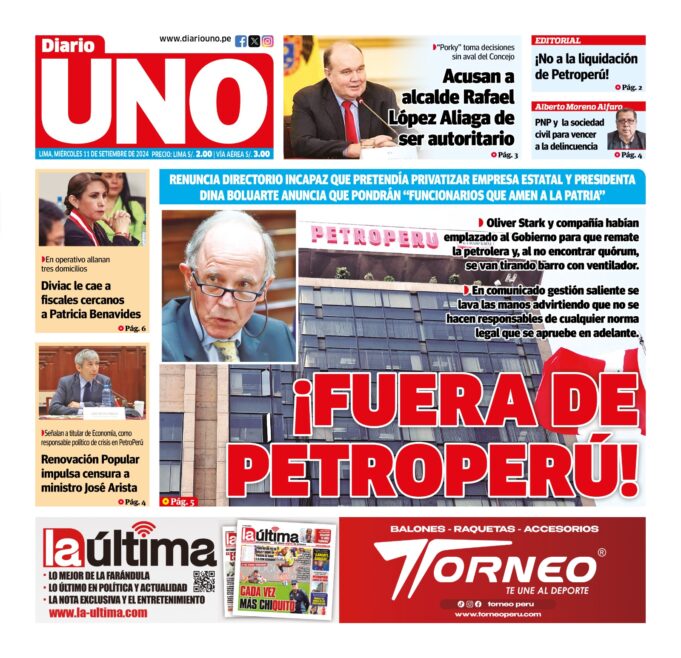 Edición del 11 de setiembre de 2024