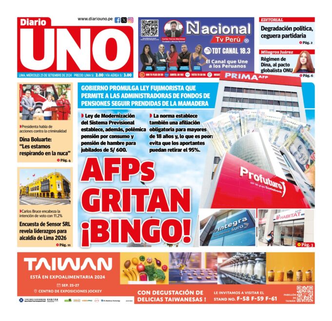 Edición del 25 de septiembre de 2024