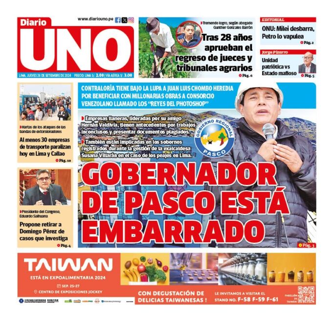 Edición del 26 de septiembre de 2024