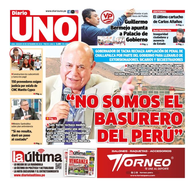 Edición del 28 de septiembre de 2024