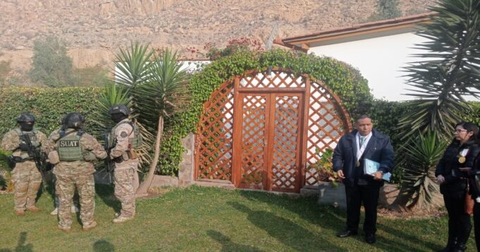 Fiscalía incauta un inmueble valorizado por más de un millón de dólares del ex alcalde de Comas