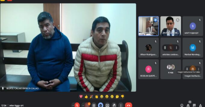 Callao: Poder Judicial dictó 9 meses de prisión contra sujetos que intentaron enviar dos toneladas de droga en sacos de ají a México