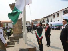 Homenaje a los 486.° Años de Fundación Española de la Ciudad de San Juan de la Frontera de los Chachapoyas