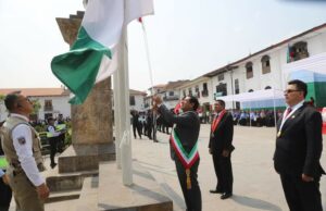 Homenaje a los 486.° Años de Fundación Española de la Ciudad de San Juan de la Frontera de los Chachapoyas