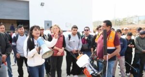 Gorea y Ministra de Comercio y Turismo lideran brigadas para combatir incendios en Amazonas